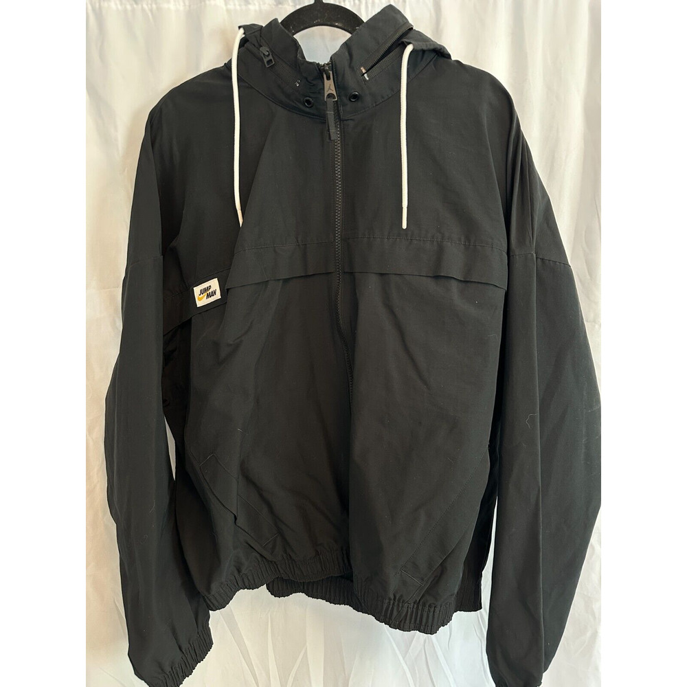Air Jordan Jumpman Windbreaker Jacket Men’s Large Black NWT